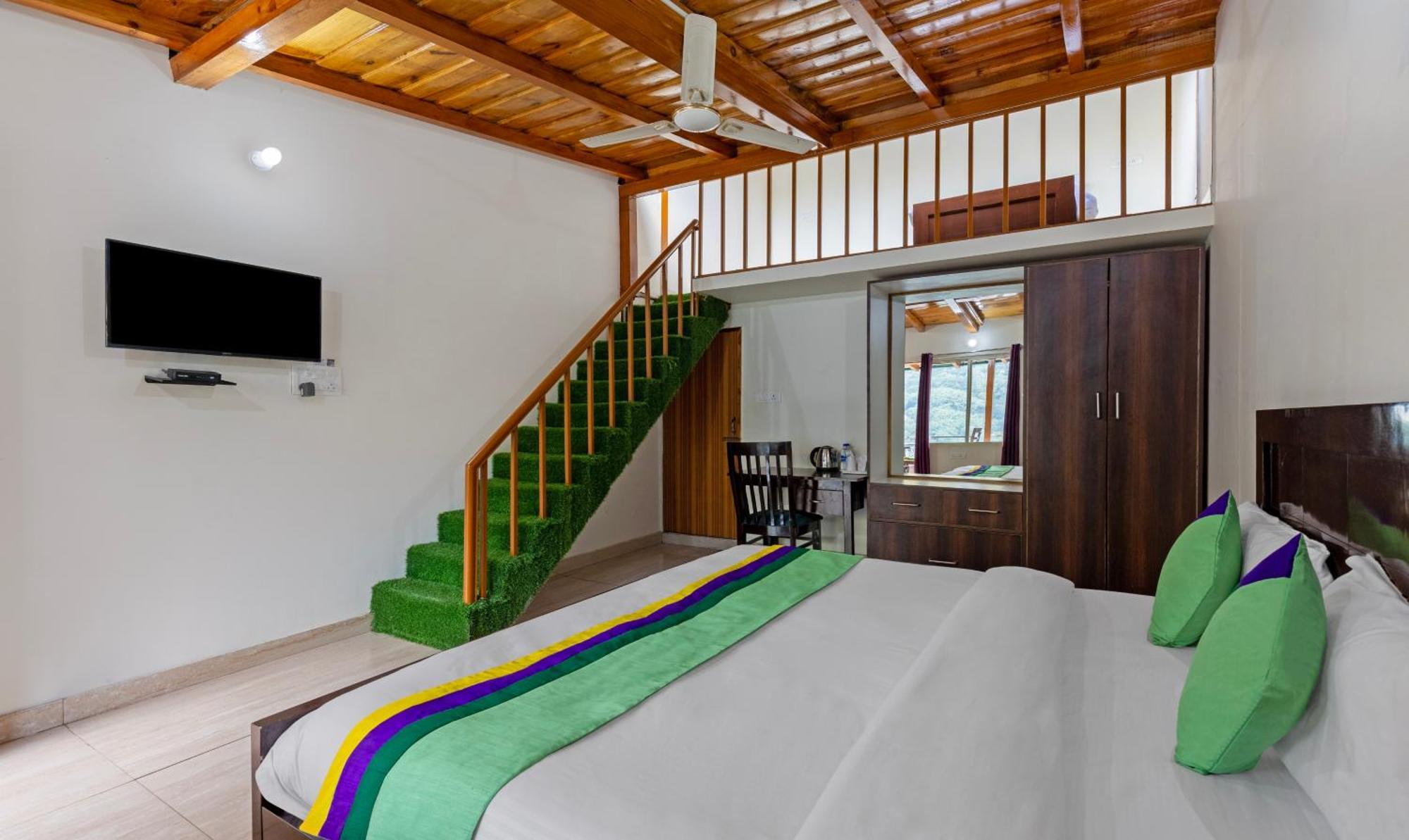 Treebo Olive Lake View Inn June Estate Bhīm Tāl Extérieur photo